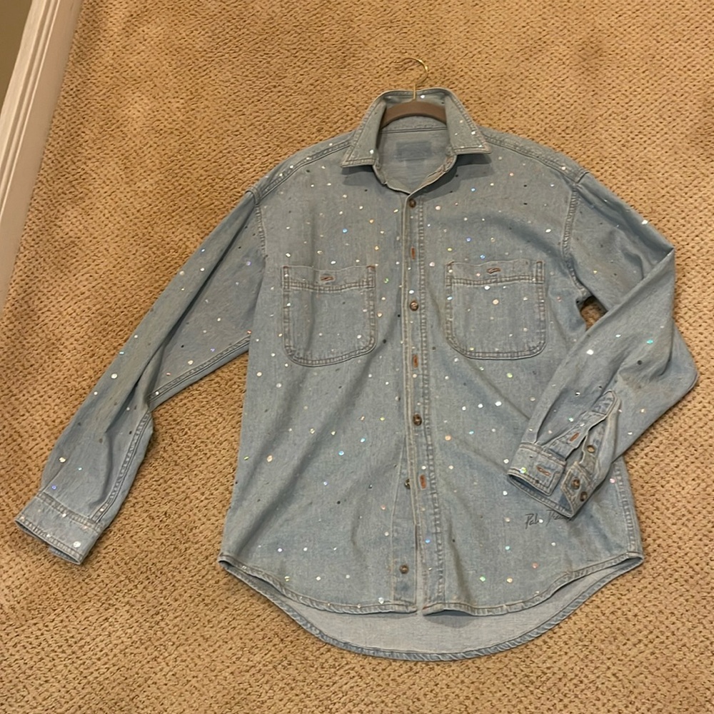Denim shirt